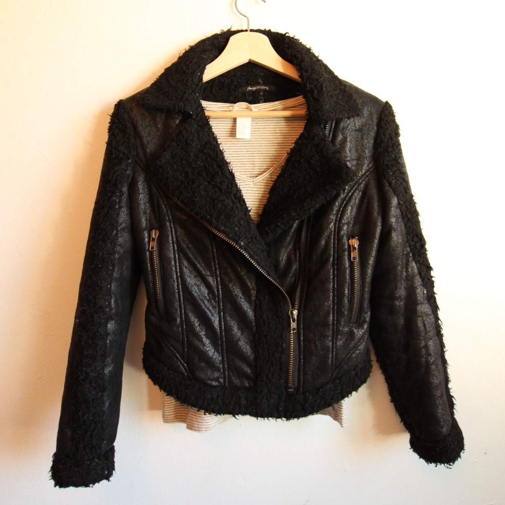 black short jacket